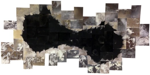 "We Filled the Gaps With Fear," 38" x 68", unique gelatin silver prints, 2016, David Ondrik