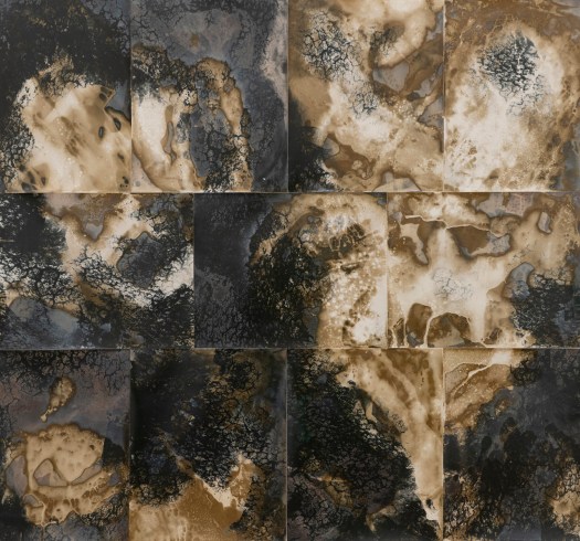 For Fighting Over, 2021, unique gelatin silver prints, 28" x 30"