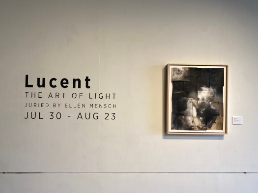 Lucent The Art Of Light will text with "Flutter" by David Ondrik